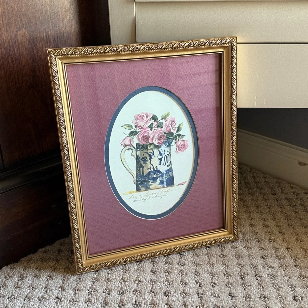 Vintage Sandy Lynam Clough Signed Print